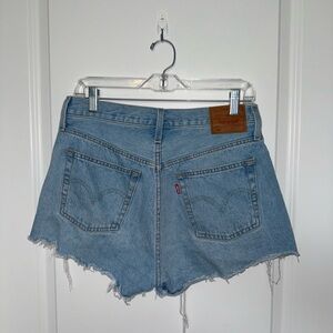 Levi's Women's Light Blue 501 Denim Shorts